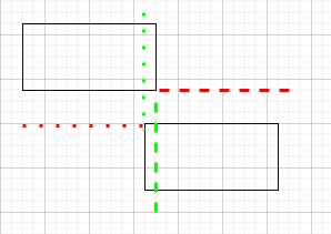 Collision detection - Rectangle vs Rectangle one side collide